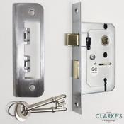 Sichern 2 Lever Sash Lock Chrome