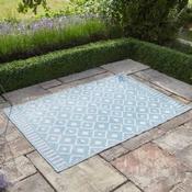 Alfresco Aruba Turquoise Outdoor Rug 120 x 180cm image