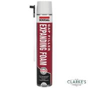 Soudal B3 Gap Filler Expanding Foam Hand Held 750ml