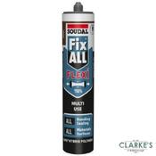 Soudal Fix All Flexi Sealant Adhesive Brown 290ml