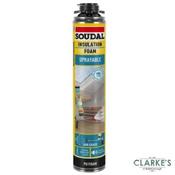 Soudal Sprayable Insulation Foam Gun Grade 700ml