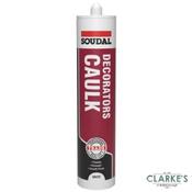 Soudal Trade Decorators Caulk White 290ml