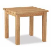 Salisbury Lite Square Oak Extending Dining Table