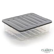 Strata Curve Underbed Storage Box with Lid 30 Litre