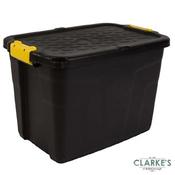 Strata Heavy Duty Storage Box with Lid 60 Litre