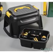 Strata Heavy Duty Step Stool with Storage Compartrment