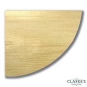 Tema Corner Shelf Pine 40 x 40 cm