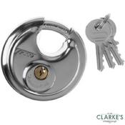 Tessi Stainless Steel Discus Lock 70 mm image