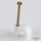 Thorsman TC5-7 Round Cable Clips White