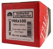 TimCo Roofing Bolt M6x100mm