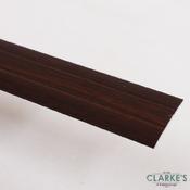 Flat Floor Cover Strip A08 Walnut 90cm