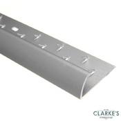 Carpet Edging Trim Silver 270cm