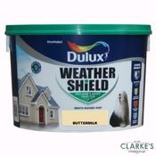 Dulux Weather Shield Buttermilk 10Ltr