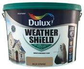 Dulux Weathershield Masonry Paint Inch Strand 10L Smooth Exterior Use Opaque
