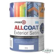 Zinsser Allcoat Exterior Satin White 2.5 Litre