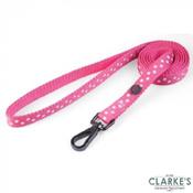 Walk About Starry Pink Dog Lead Standard image