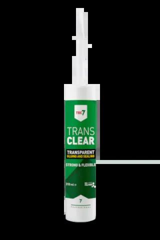 TEC 7 Clear Silicone Glue Mount 310ml Translucent