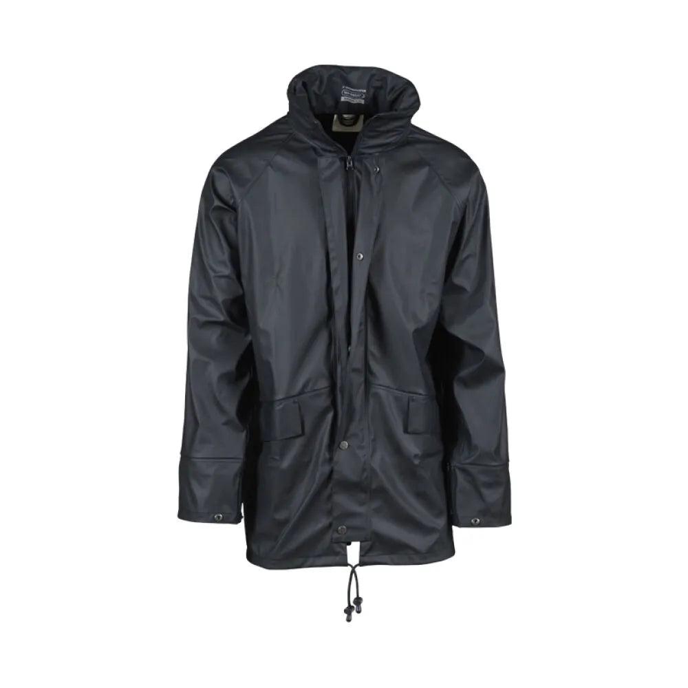 Xpert Swampmaster No-Sweat Stormgear Waterproof Jacket Navy Size L with Foldaway Hood and Pockets