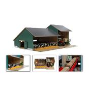 Kids Globe Cattle &amp; Machinery Farm Shed