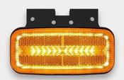 12/24V LED Marker Light with Indicator - Amber - LG146 image