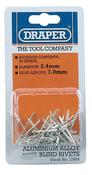 Draper 50 x 2.5mm x 7mm Blind Rivets image