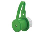 Sparex Green PVC Dust Cap - Fits 1/2" Male Coupling | Durable &amp; Protective