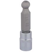 Draper Ball End Hexagonal Socket Bits 3/8" Sq. Dr. 11mm