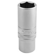 Draper 6 Point Metric Deep socket, 3/8" Sq, Dr. 17mm image