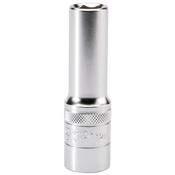 Draper 6 Point Metric Deep Socket, 1/2" Sq, Dr, 12mm