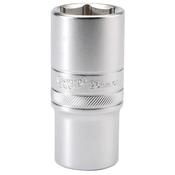Draper 6 Point Metric Deep Socket, 1/2" Sq, Dr 26mm image