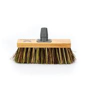 Buffalo Scavenger 10.5" Stiff Bassine Broom Head with Tuff-Lok Bracket