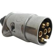 247 7 Pin Aluminium Plug - Durable 12 Volt Trailer Connector - CA310BULK image