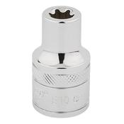 Draper TX-Star Socket, 1.2" Sq. Dr. E10
