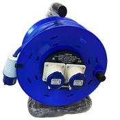 Powermaster 40m 16A Cable Reel - 2.5mm², 220V Heavy-Duty Extension Reel image