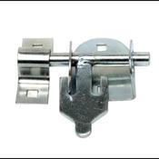 4 1/2" Galvanised Oval Pad Bolt - Heavy-Duty Security Bolt for Gates &amp; Doors image