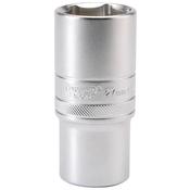 Draper 6 Point Metric Deep Socket, 1/2" Sq. Dr., 27 MM image