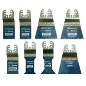 Jefferson 8 Piece Bi-Metal Multi Tool Blade Set
