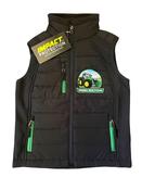 Impact Kids John Deere Softshell Gilet "Green Machine Hauling The Dream" - 9-10 Years image