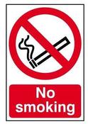 Safety Sign No Smoking image