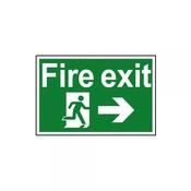 Sign Fire Arrow Right image