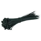 Cable Ties Black (Pack of 100) - 4.8mm X 200mm image
