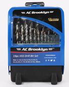 AC Brooklyn 19pc Drill Bit Set AC201010DBS19 - HSS Bits 1mm-10mm
