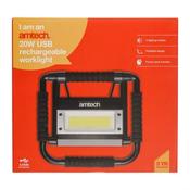 Amtech COB Work Light 20W | USB Rechargeable | 4 Lighting Modes