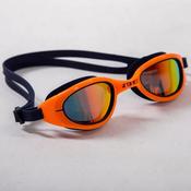 Attack Polarized Swim Goggles - Hi-Vis Orange/Navy | Anti-Fog, Flexible Fit image