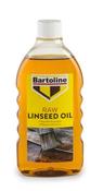 Bartoline Raw Linseed Oil 500ml - Natural Wood Treatment and Preservation