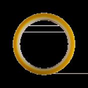 BBB BTI-151 Tubeless Yellow Rim Tape - High-Pressure Adhesive - 28mm x 10m