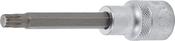 BGS 4361 Bit Socket, 100mm Length, 1/2" Drive, Spline (XZN) M8 | Chrome Vanadium Steel image
