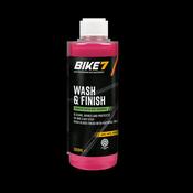 Bike7 Wash &amp; Finish - Concentrated Bike Shampoo with High Gloss Wax, 500ml