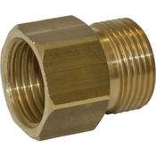 Brass Adaptor 22m Male X 1/2" BSP Fixed Female image