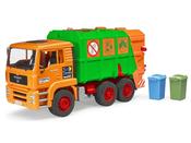 Bruder MAN Garbage Truck - 1:16 Scale Waste Collection Vehicle with Functional Bin Lifter image